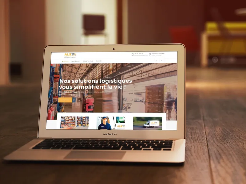 All Logistics Services (Belgique), projet réalisé par OVM Communication