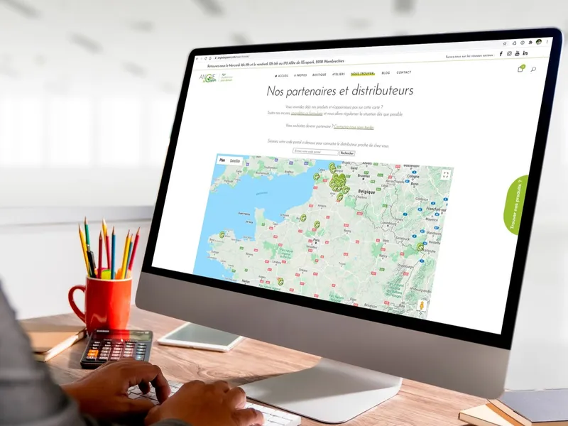 Angie Be Green, projet réalisé par OVM Communication