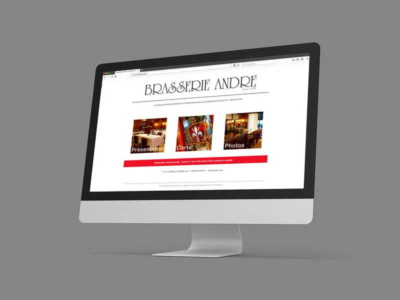 Brasserie André, projet réalisé par OVM Communication