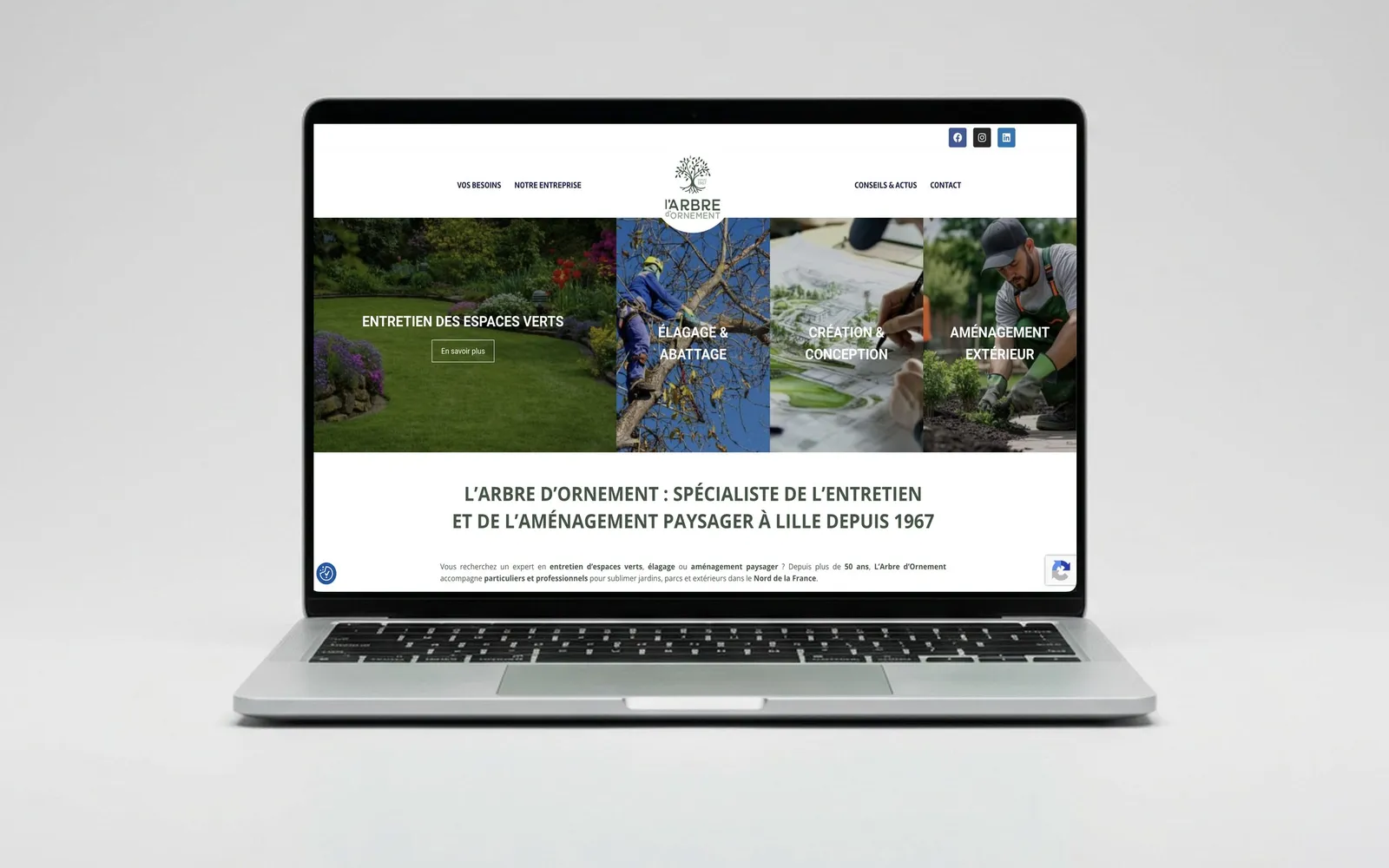 L'Arbre d'Ornement, projet réalisé par OVM Communication