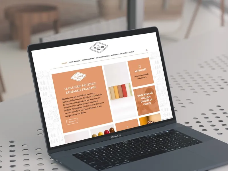 La Glacerie, projet réalisé par OVM Communication