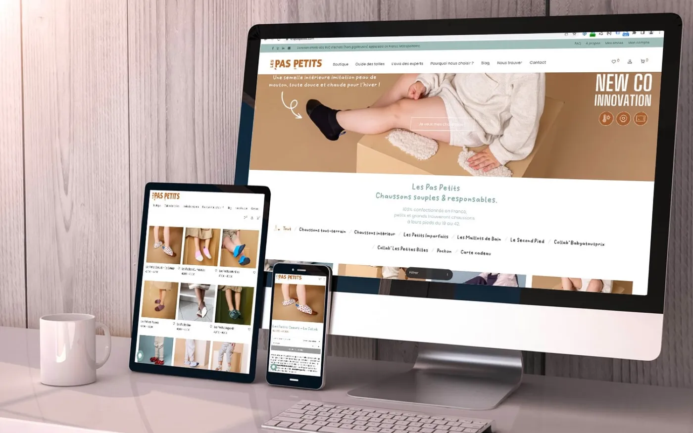 Boutique en ligne Les Pas Petits