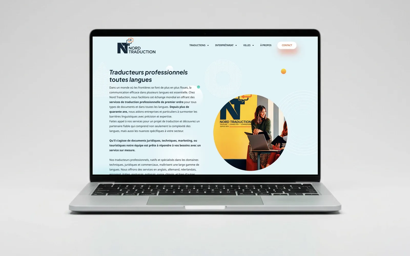 Nord Traduction, projet réalisé par OVM Communication