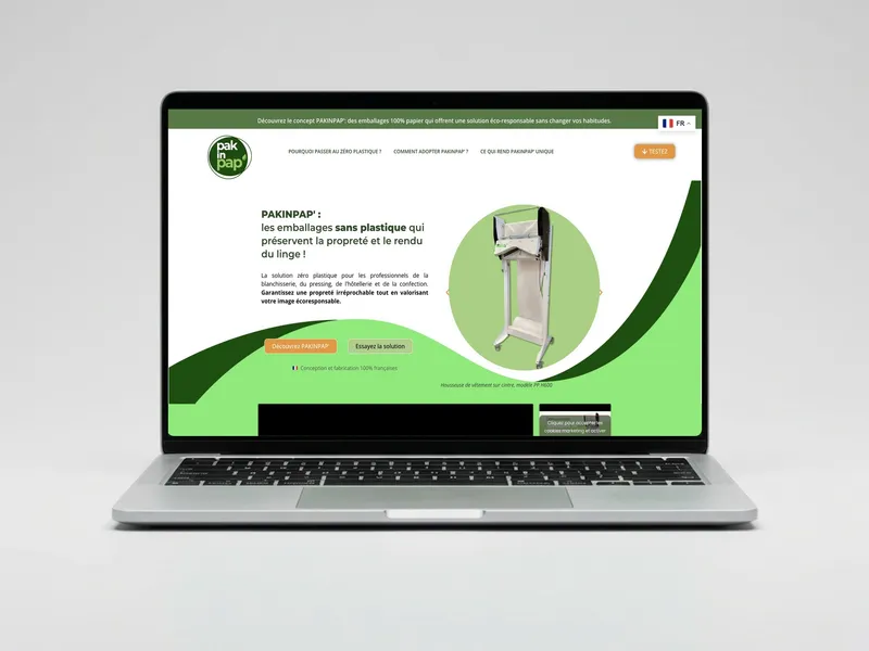 PAKINPAP', projet réalisé par OVM Communication
