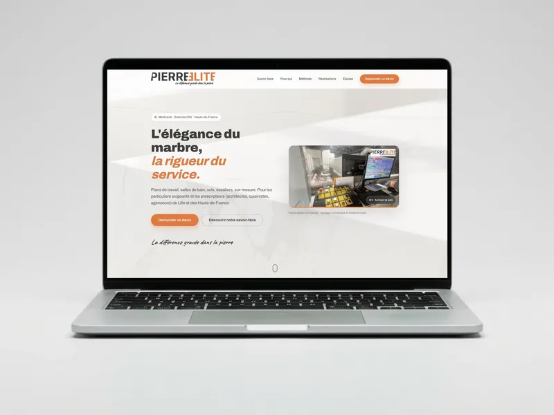 Pierre Elite, projet réalisé par OVM Communication