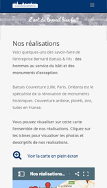 Site internet mobile à lille