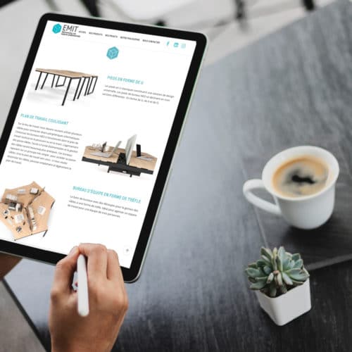 site web EMIT Mobilier
