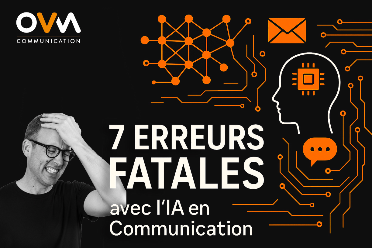 Les 7 erreurs fatales des PME qui utilisent l’IA en communication (et comment les éviter)